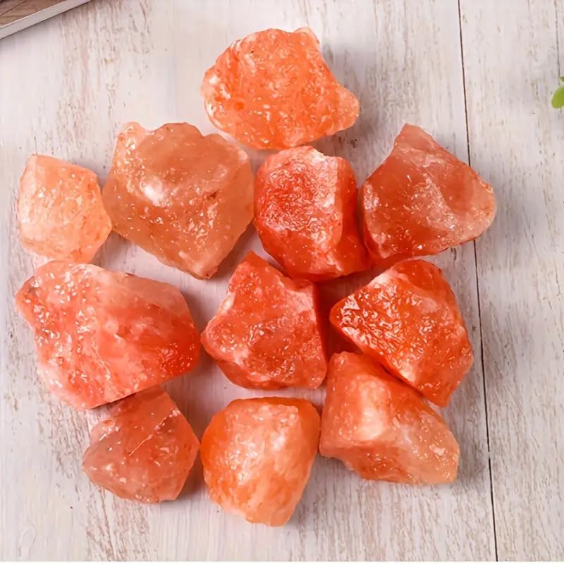 Zenkeeper cristal sel himalayen orange, pièce collection et bien-être visuel.