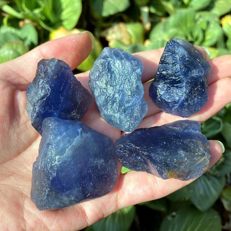 Zenkeeper fluorite bleue brute, outil propice à la concentration pendant les études