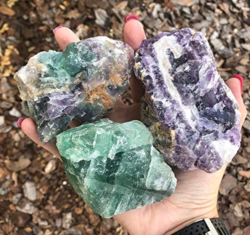 Zenkeeper fluorite vert et violet, équilibre les énergies et aide à la clarté.