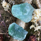 Zenkeeper fluorite verte brute, usage en sculpture et projets créatifs.