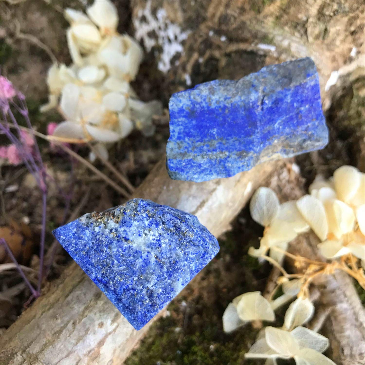 Zenkeeper Lapis Lazuli gemme naturelle pour cabochons et décorations spirituelles