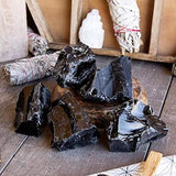 Zenkeeper obsidienne noire: pièces entre 1 et 2,5 pouces pour création artisanale.