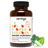 Zenkgo Femmes: vitamines et probiotiques pour énergie et immunité