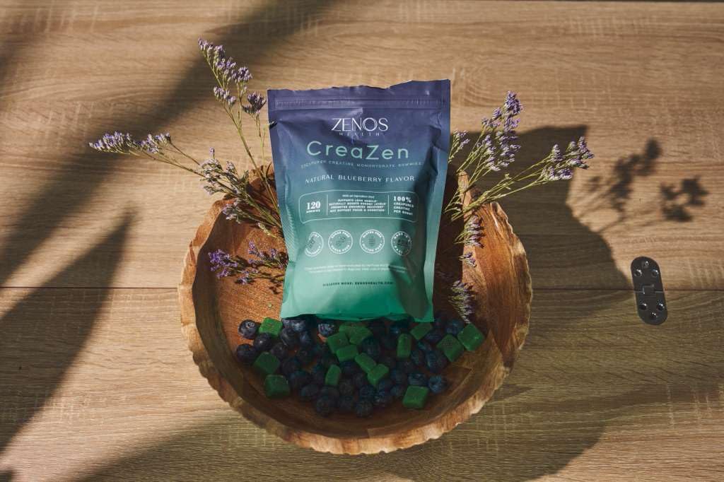CreaZen: dose quotidienne de quatre bonbons, facile à prendre.