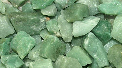 Zentron Aventurine Verte Grossière, ensemble de pièces idéal pour déco et bijoux.
