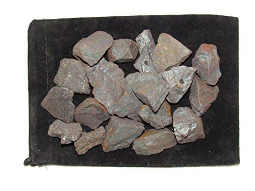 Zentron Collection cristaux hematite brute 1po parfait pour reiki et méditation