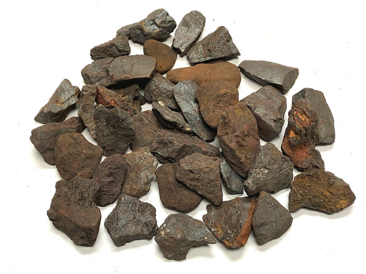 Zentron Collection cristaux hematite brute gros 1po pour polissage efficace