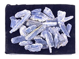 Zentron Crystal Collection kyanite bleue brute, idéale pour travail du lapidaire et bijoux.