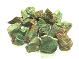 Zentron Crystal Collection : pierres chrysoprase brutes 1 à 2 pouces, parfaites pour cabochons.