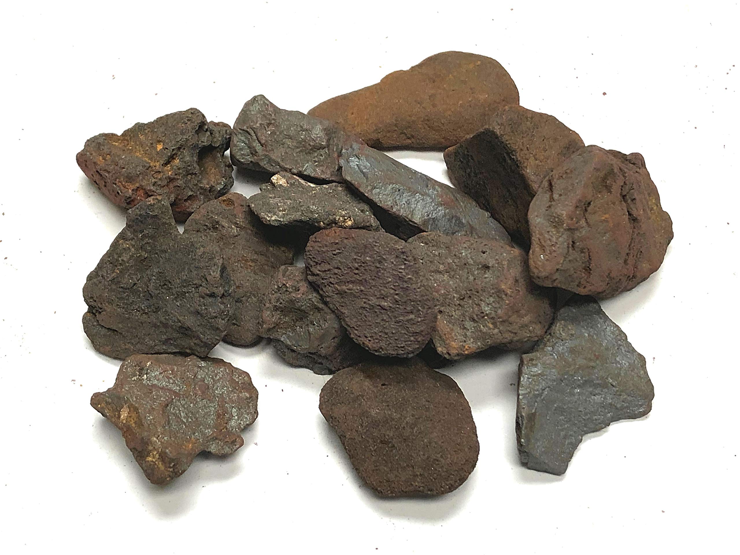 Zentron Collection pierres hematite brute naturelles 1po idéales pour polissage