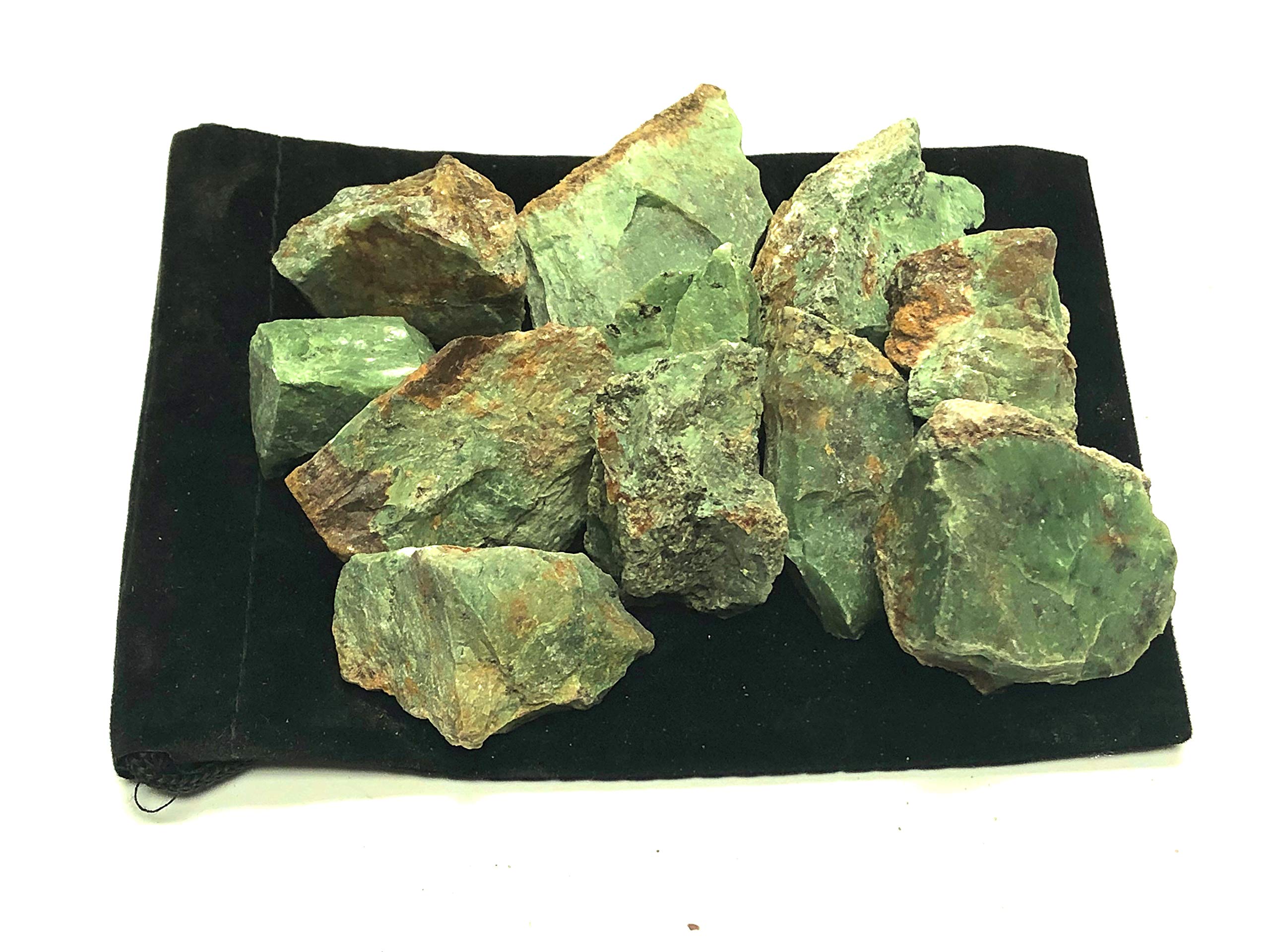 Les pierres chrysoprase Zentron Crystal Collection offrent une teinte naturelle pour bijoux.