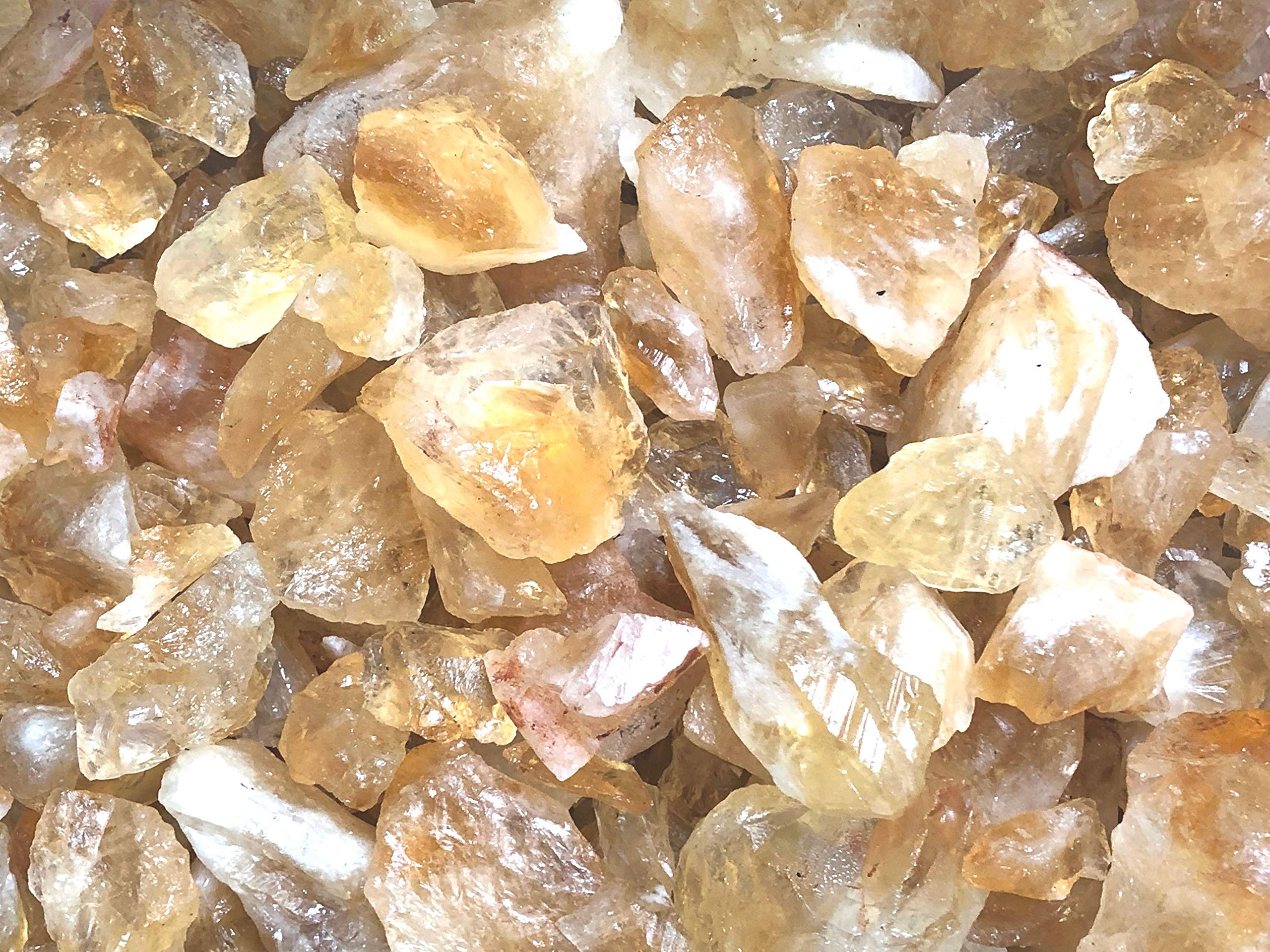 Zentron Crystal Collection: citrine brute idéale pour cablage et arts lapidaires.