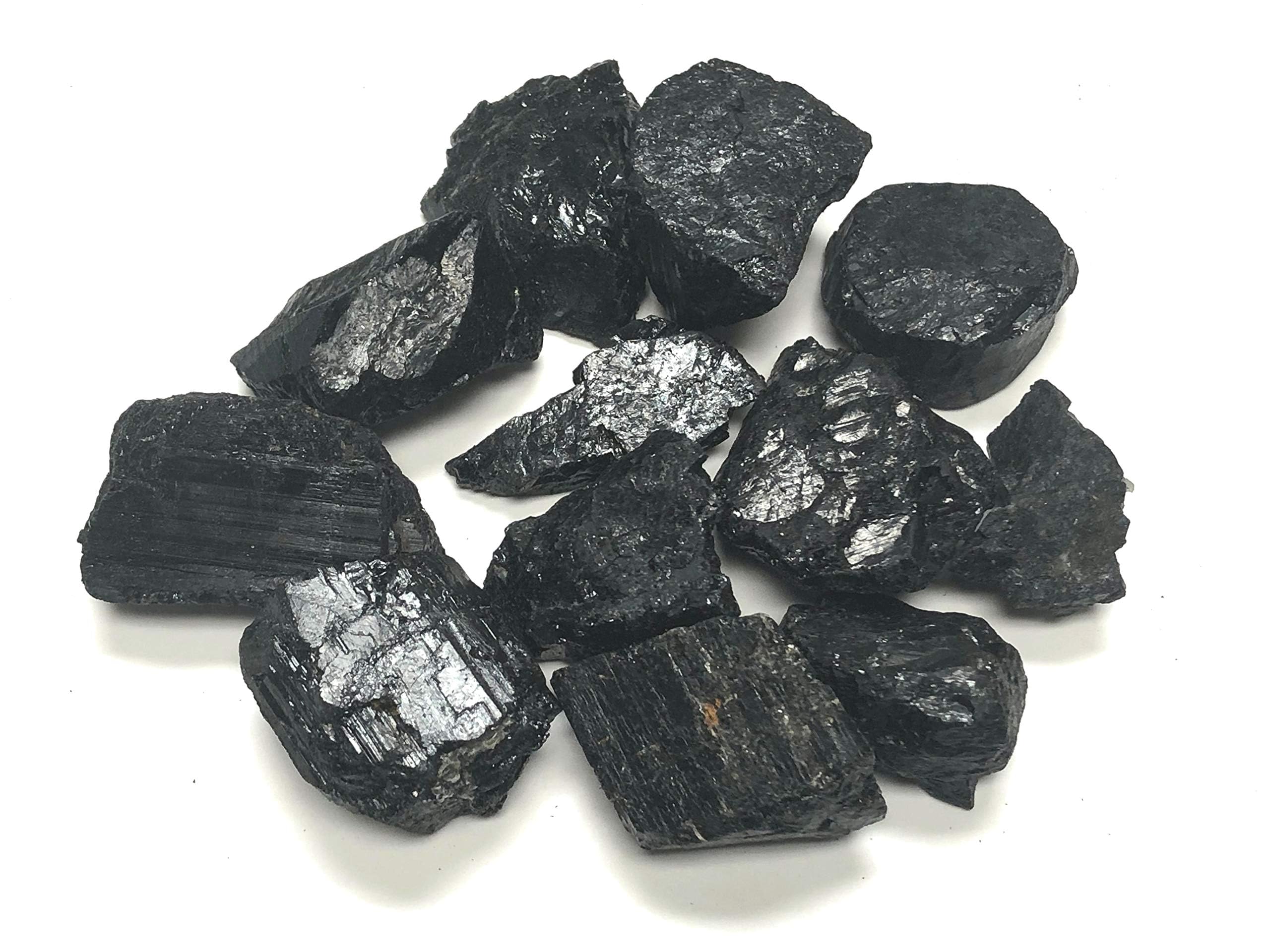 Zentron Crystal Collection tourmaline noire, morceaux d’atelier pour décoration intérieure.