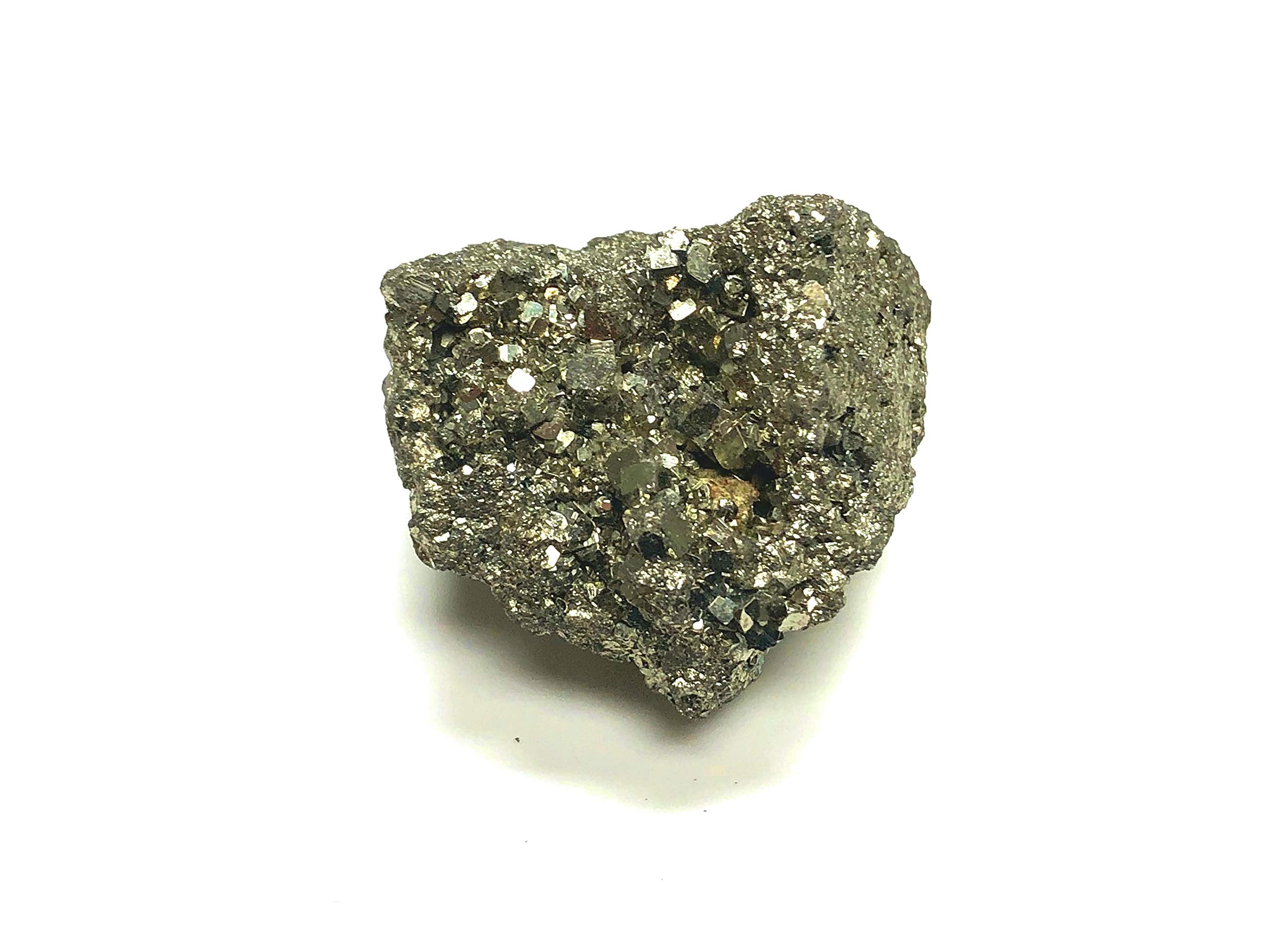 Coffret velours Zentron pyrite brute pour protection et rangement.