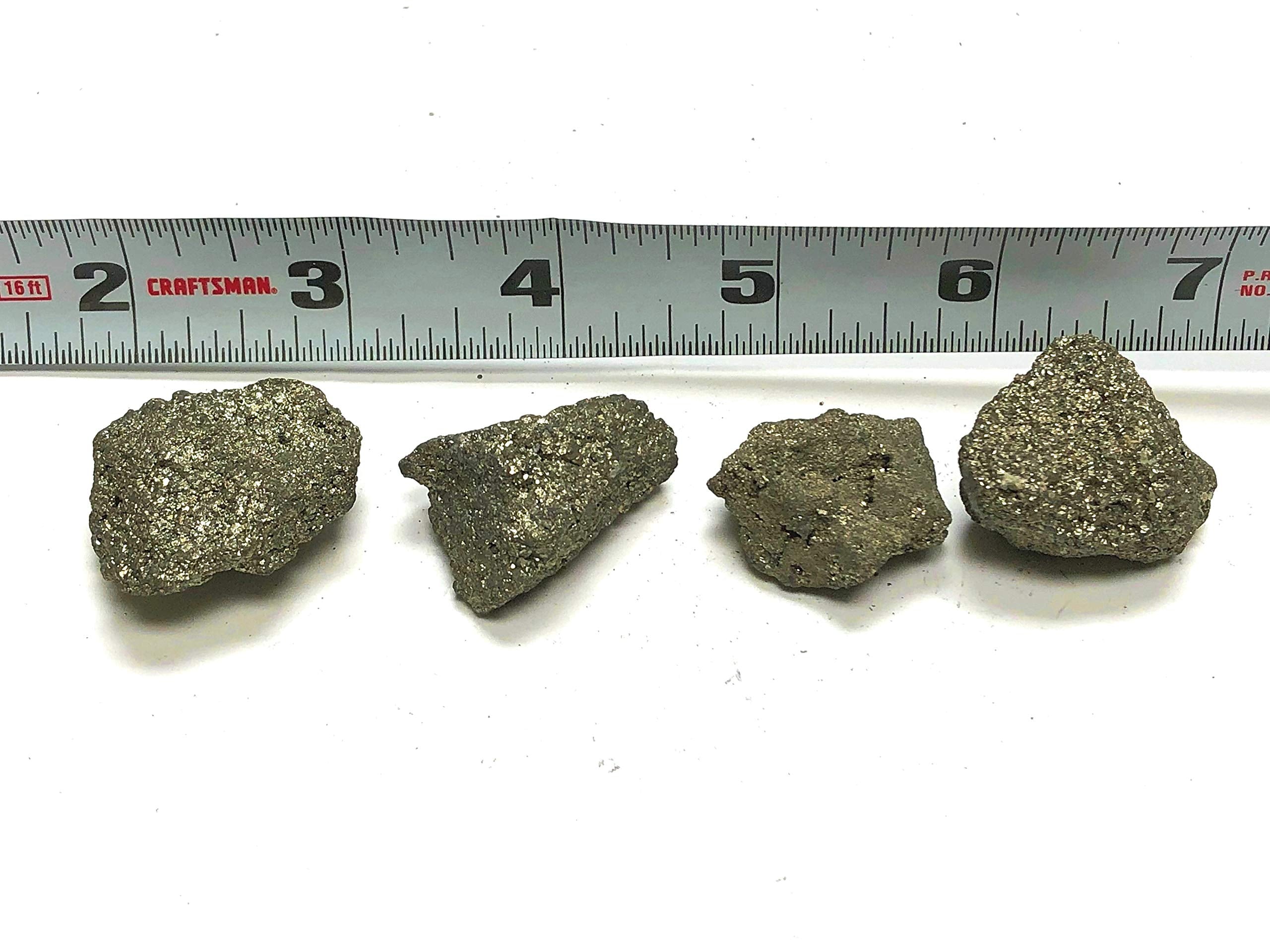 Utilisation Zentron pyrite brute pour le polissage et les projets.