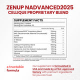 ZenUP NAD+ Stick – ouverture rapide pour préserver la formule.