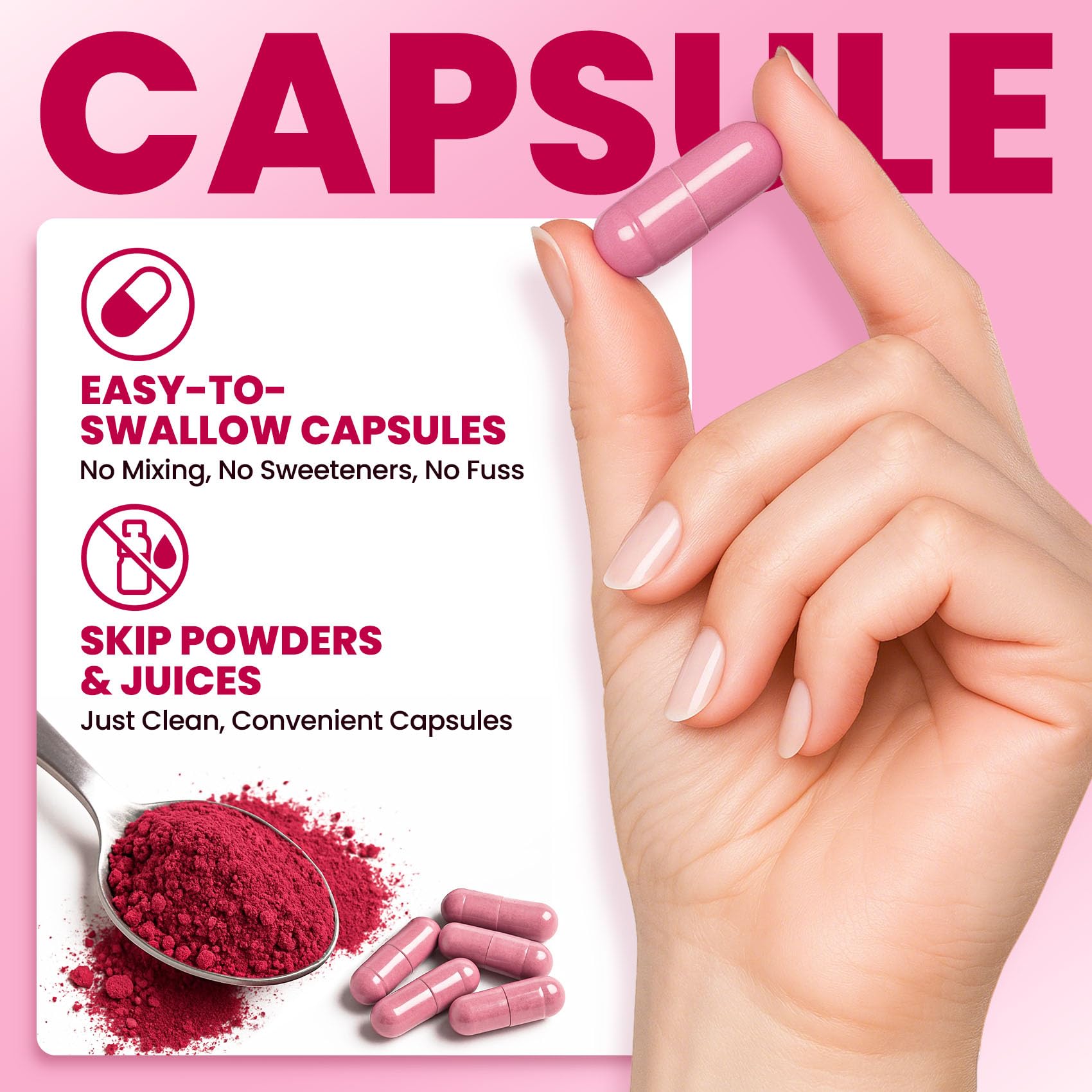 ZENVIVIAN Betterave: capsules sans sucre et sans arômes ajoutés