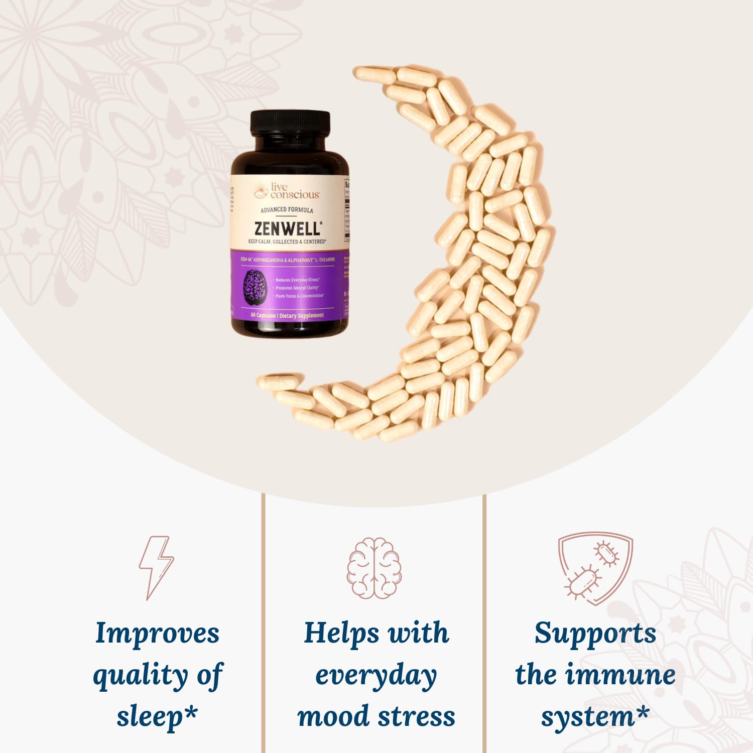 ZenWell Bouteille : relaxation et stress potentiels pour le quotidien.