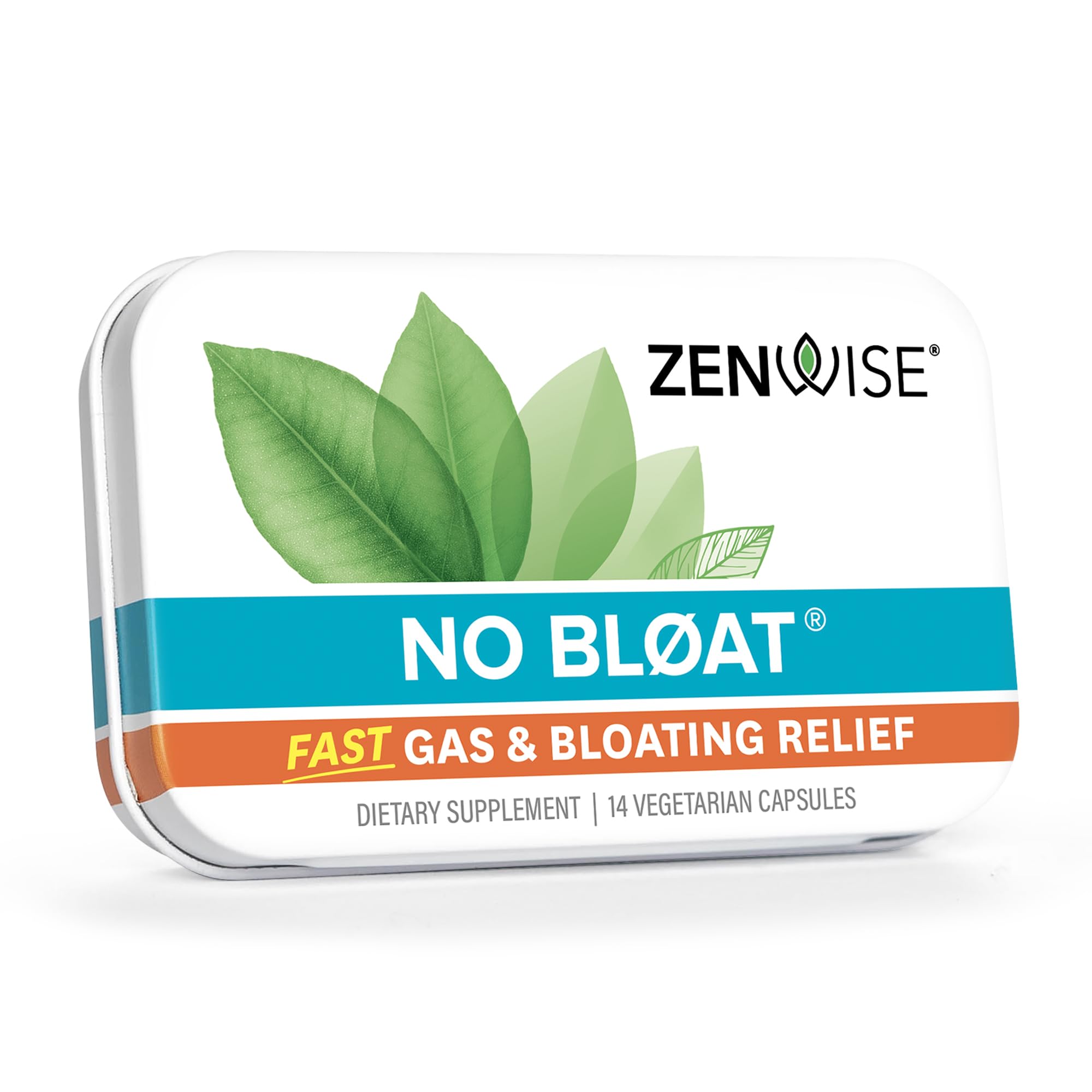 Zenwise Health Probiotiques Digestifs: flacon après repas pour soulager ballonnements.