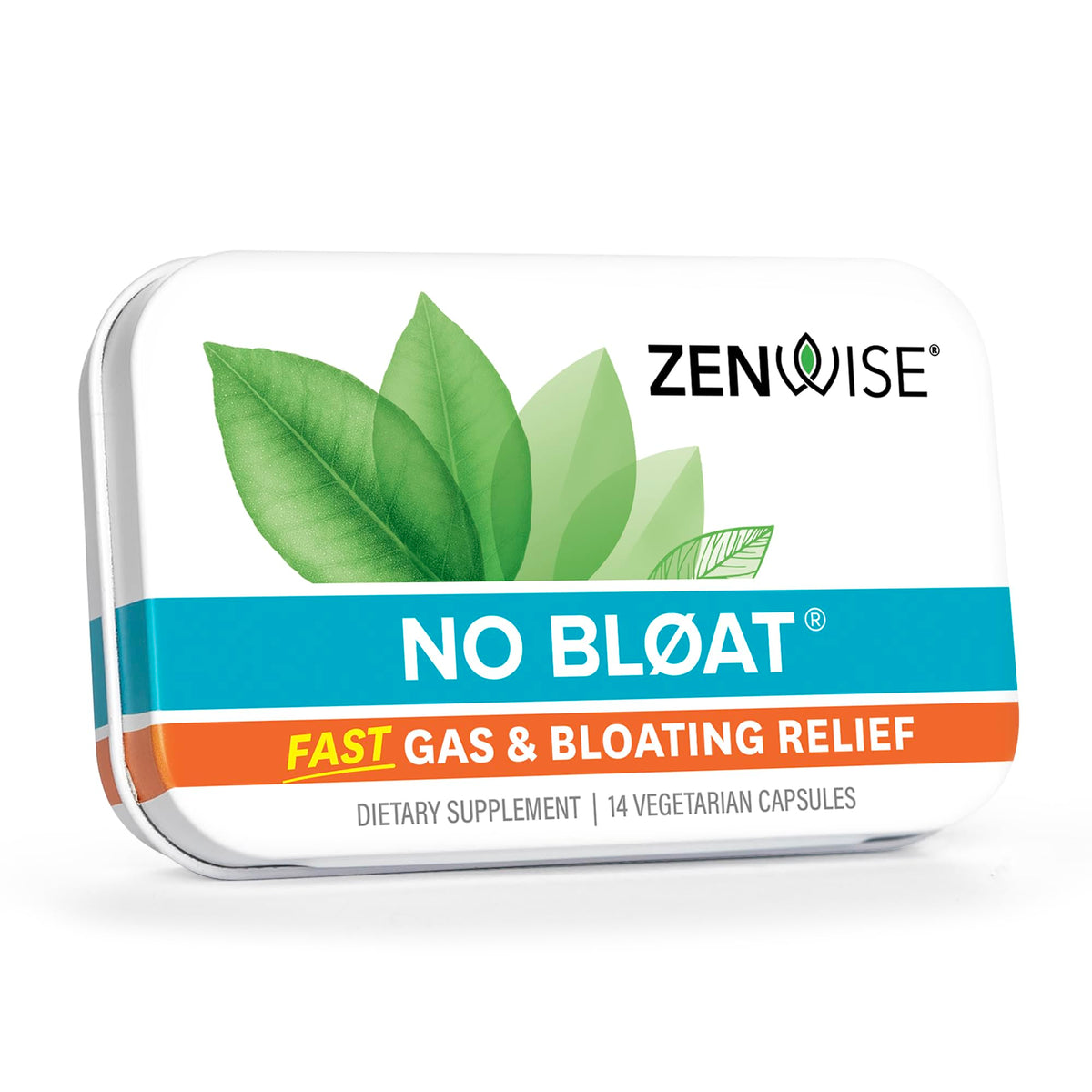 Zenwise Health Probiotiques Digestifs: flacon après repas pour soulager ballonnements.
