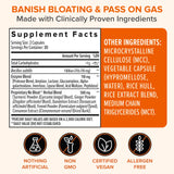 Extraits botaniques curcuma-gingembre-pissenlit de Zenwise No Bloat complètent l'effet digestif.
