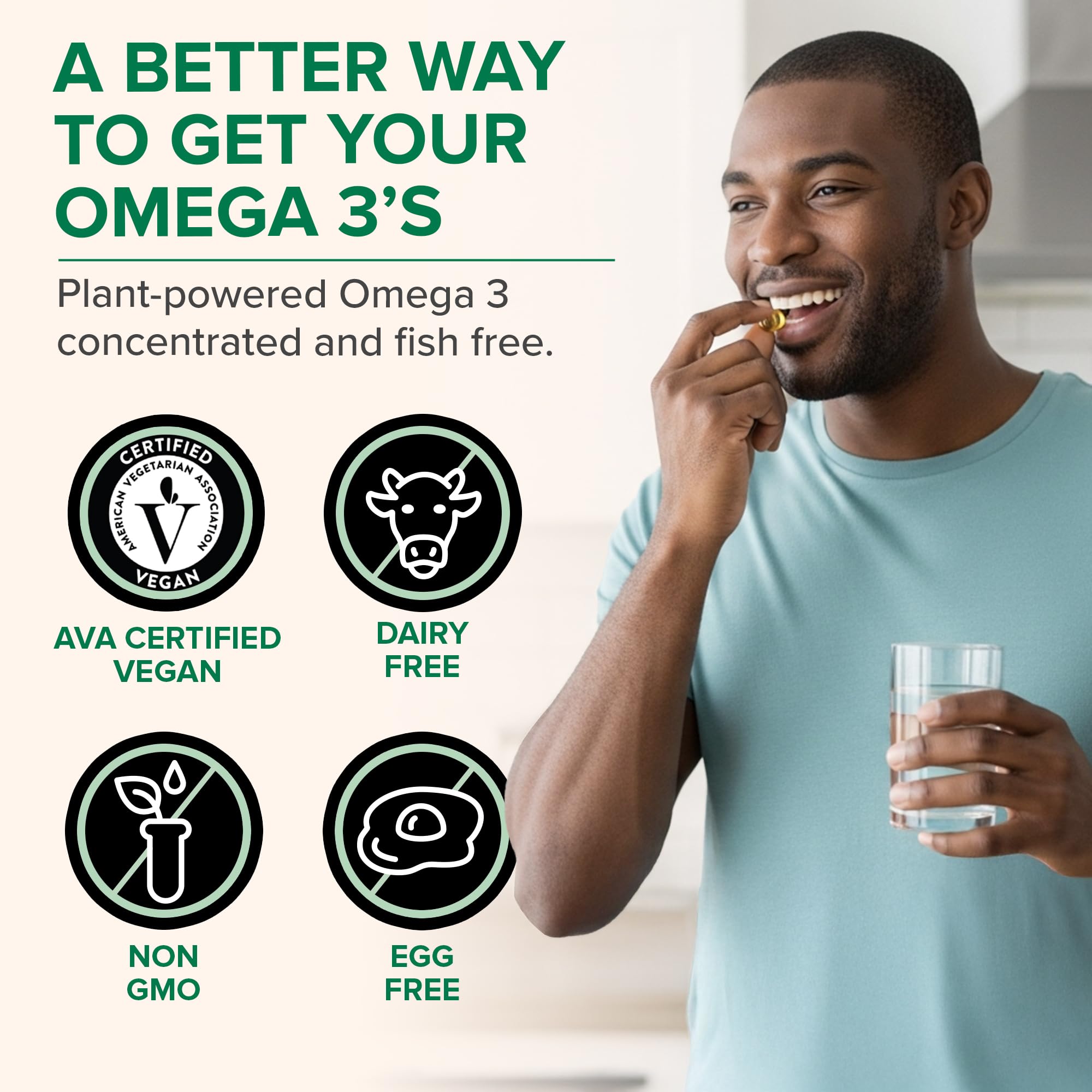 Zenwise Health Oméga-3 végan : usine certifiée cGMP aux États‑Unis.