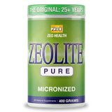Zeolite Pure de Zeo Health, bouteille detox prête à l’emploi.