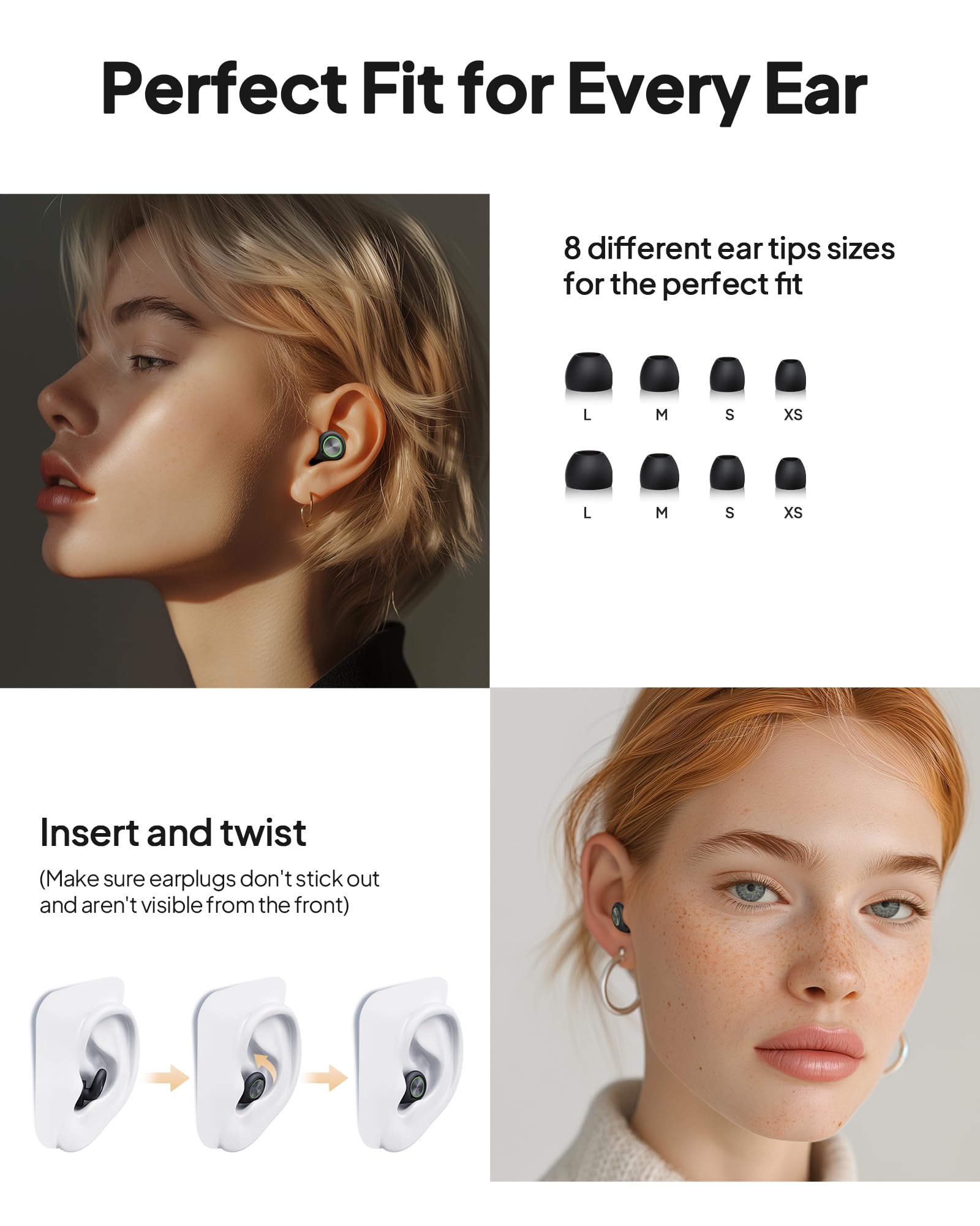 Zephronic étui étanche pour bouchons d'oreille en voyage.