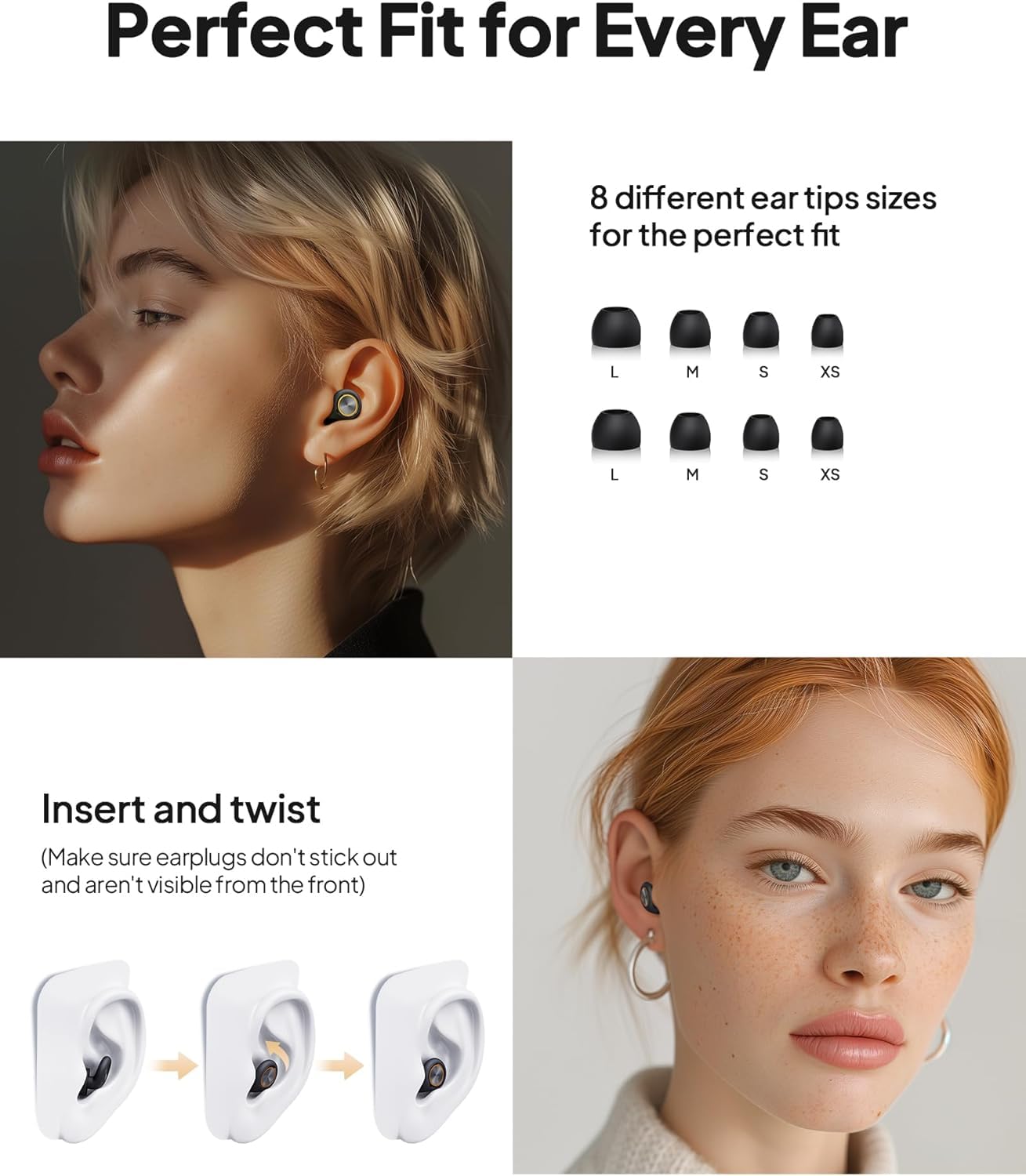 Zephronic silicone hypoallergenique douceur et port prolongé sans irritation.