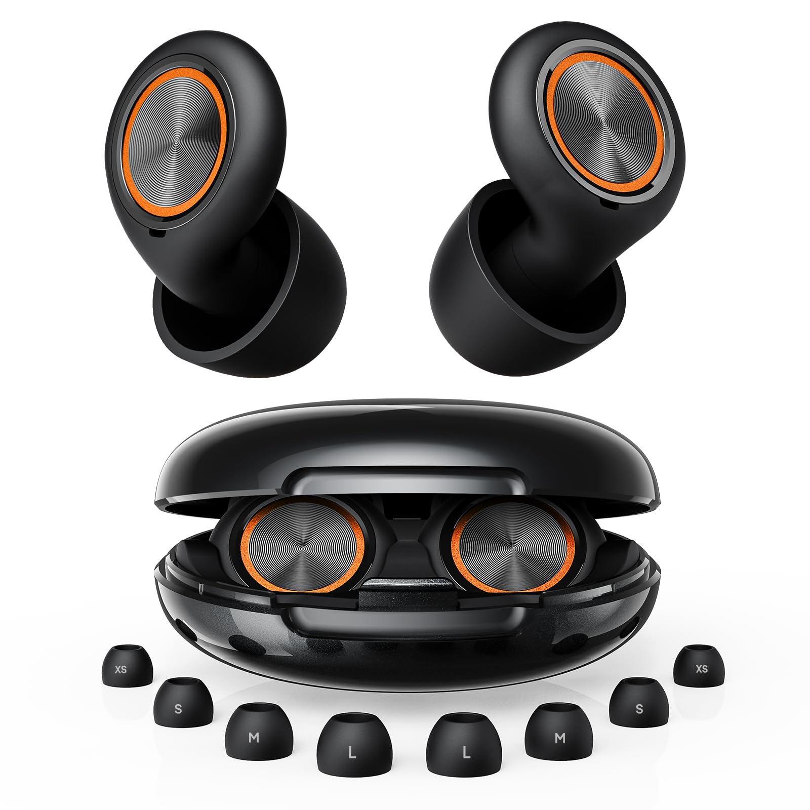 Zephronic bouchons oreille sommeil silicone doux pour repos confortable.