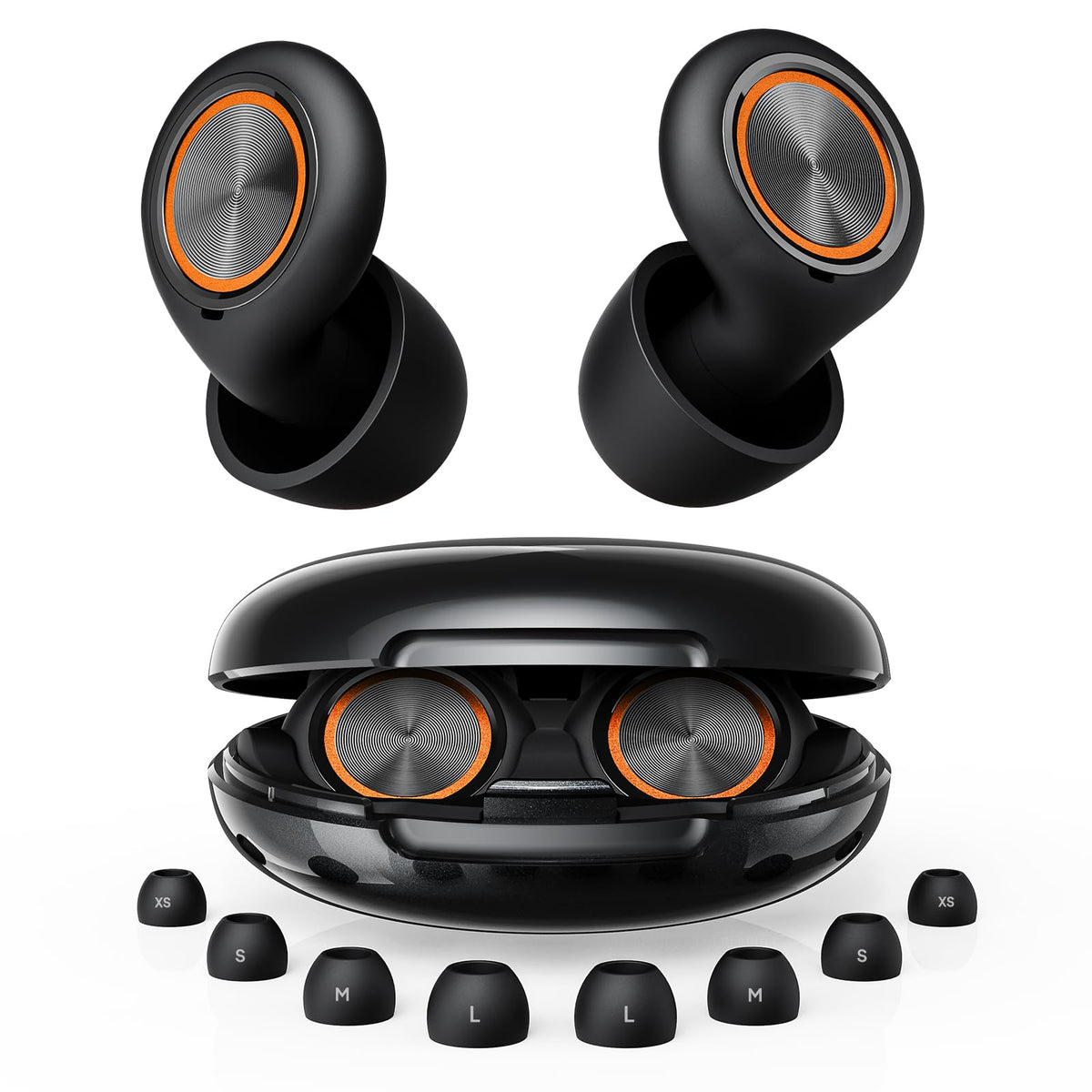 Zephronic bouchons oreille sommeil silicone doux pour repos confortable.