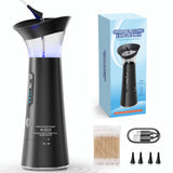 Zephronic kit-lavage-oreilles avec buse angle 126°, confort accru lors du rinçage.