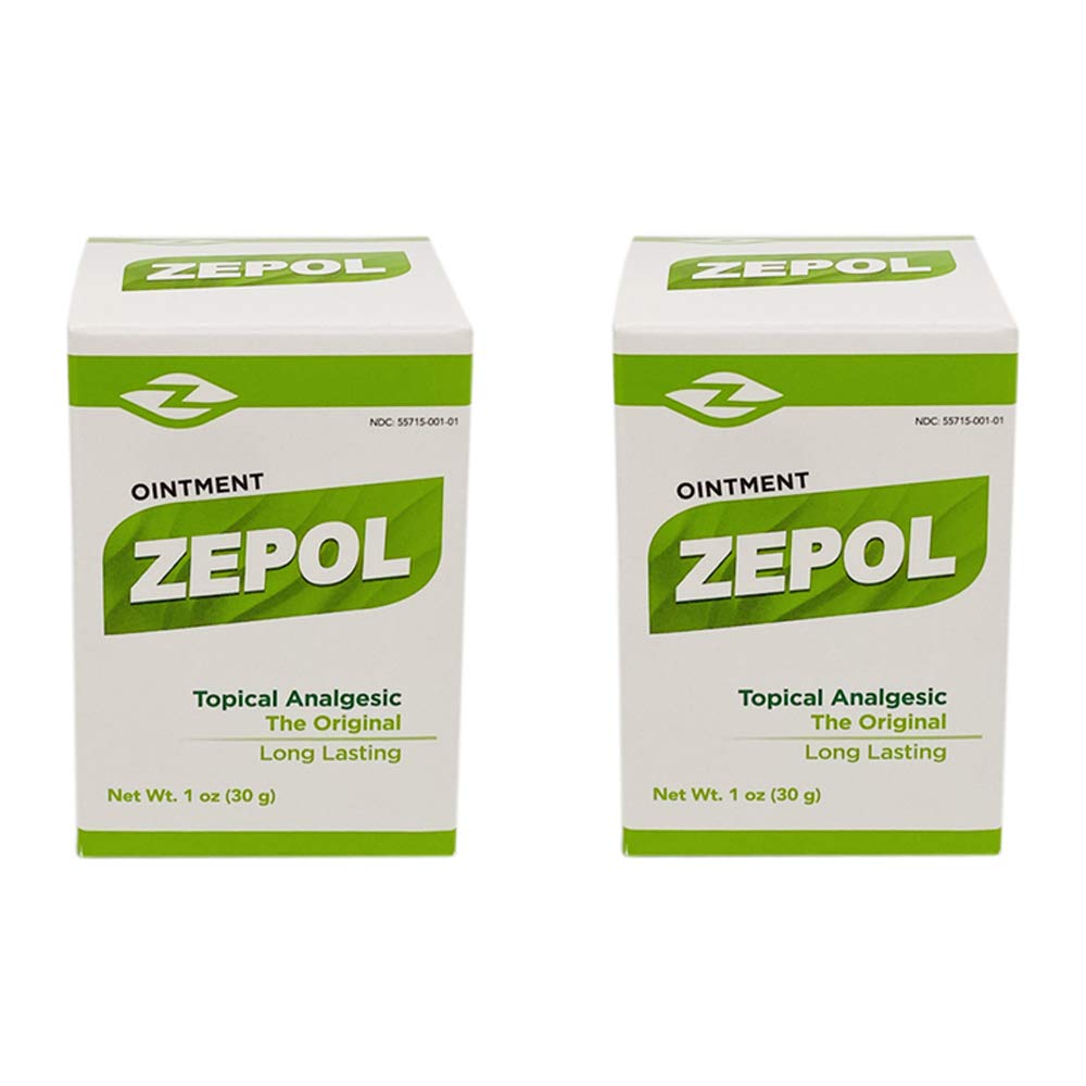 Zepol Original – flacon 1 oz, application locale pratique pour zones ciblées.