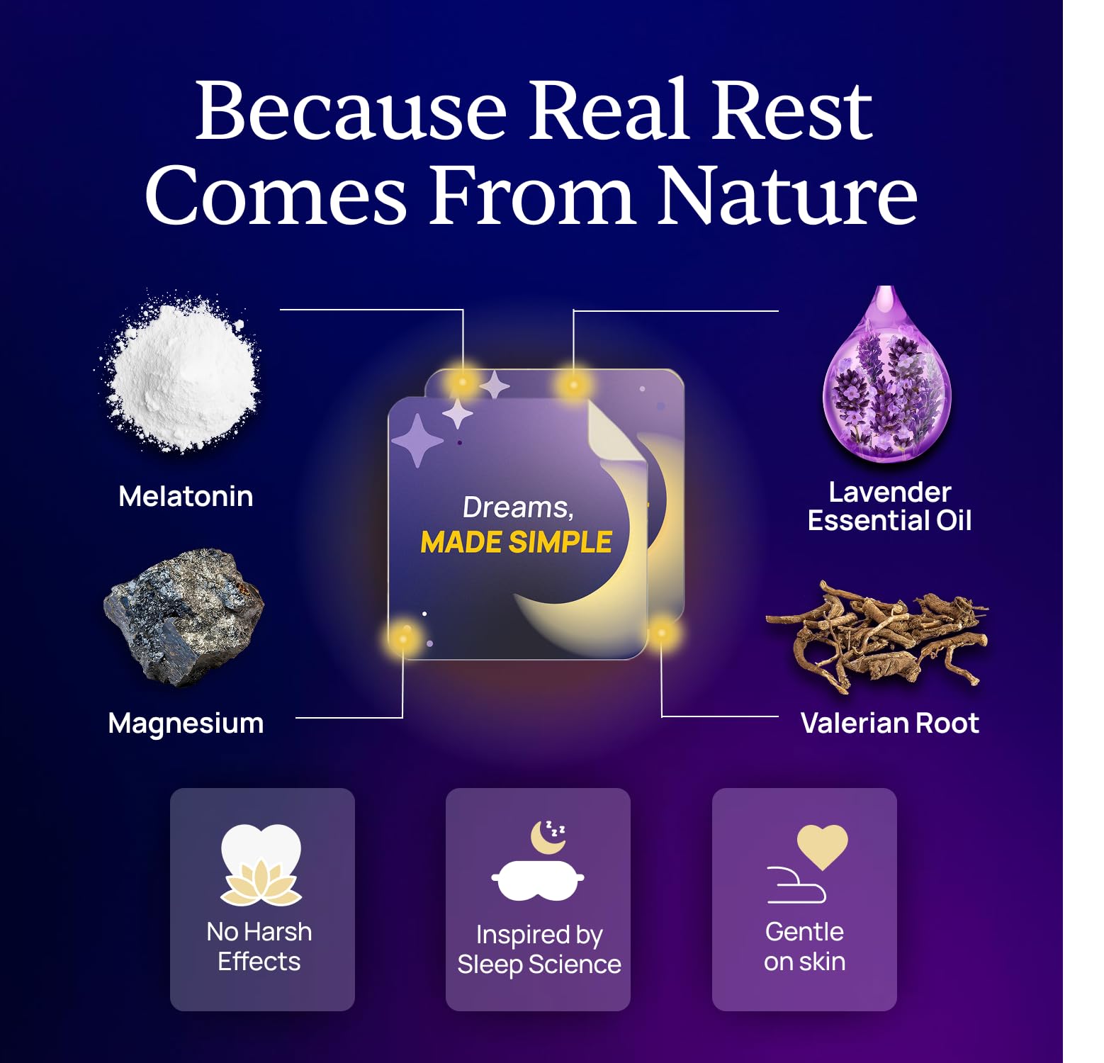 Patch Sommeil Zerava posé sur la peau, confort et douceur.