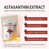 Zeria Astaxanthine etiquette: dosage clair et facile à suivre