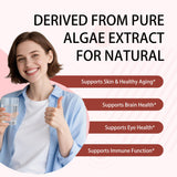Zeria Astaxanthine source-algues: extrait naturel de microalgues pour un antioxydant vegan