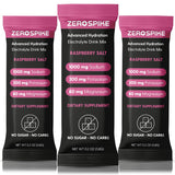 Zerospike électrolytes sans sucre – sachet framboise, hydratation rapide après l'effort