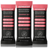 Sachets Zerospike électrolytes sans sucre au goût pamplemousse, hydratation pratique.