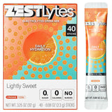 ZestLytes sachets orange hydratation légère pour une boisson quotidienne