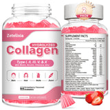 Zetelixia bonbons gélifiés au collagène 2-pack – emballage visible, soutien peau et cheveux.