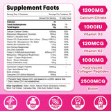 Produit sans OGM et sans gluten, Gommes Zetelixia Calcium sans sucre.