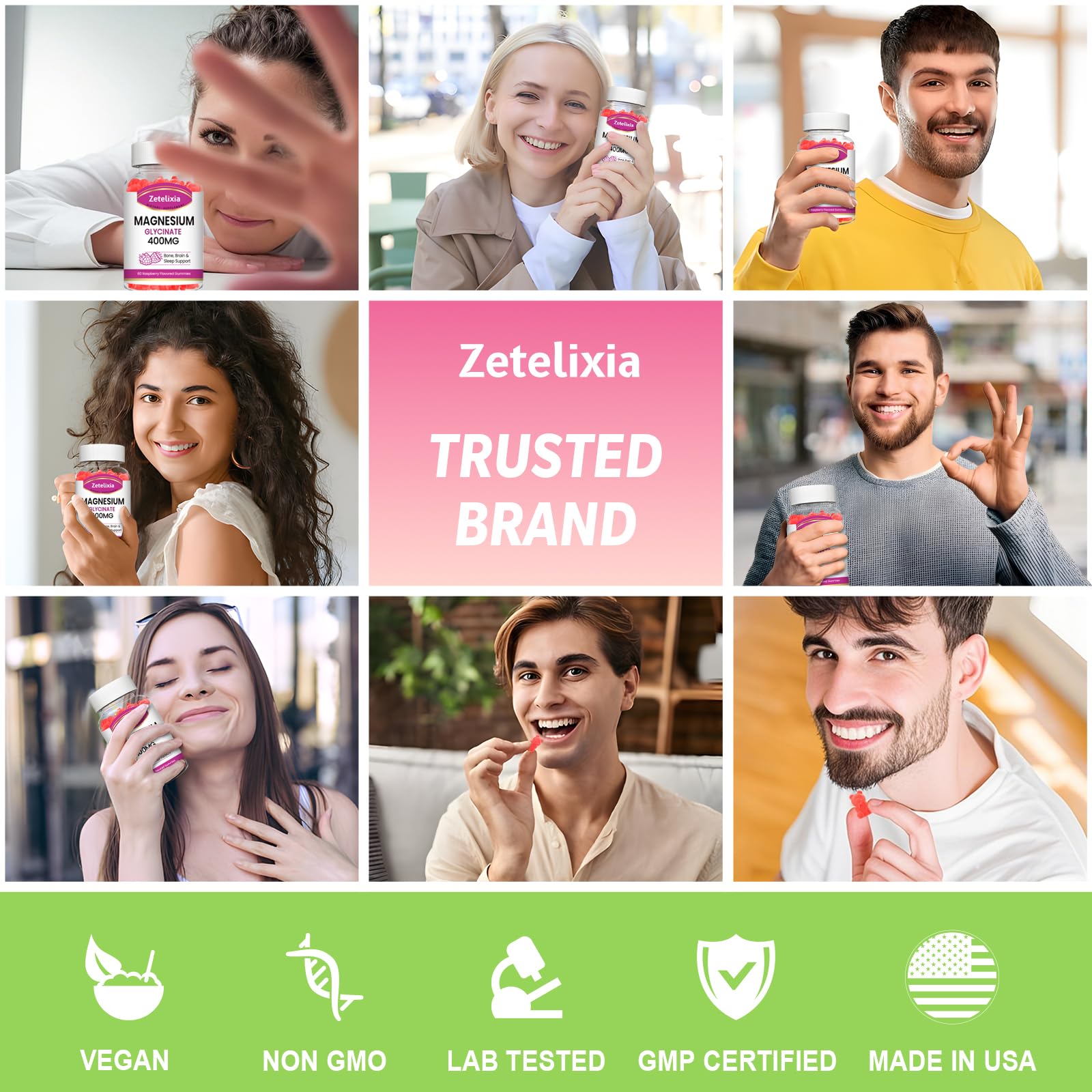 Gommes Zetelixia sans sucre, alternative pratique et légère.