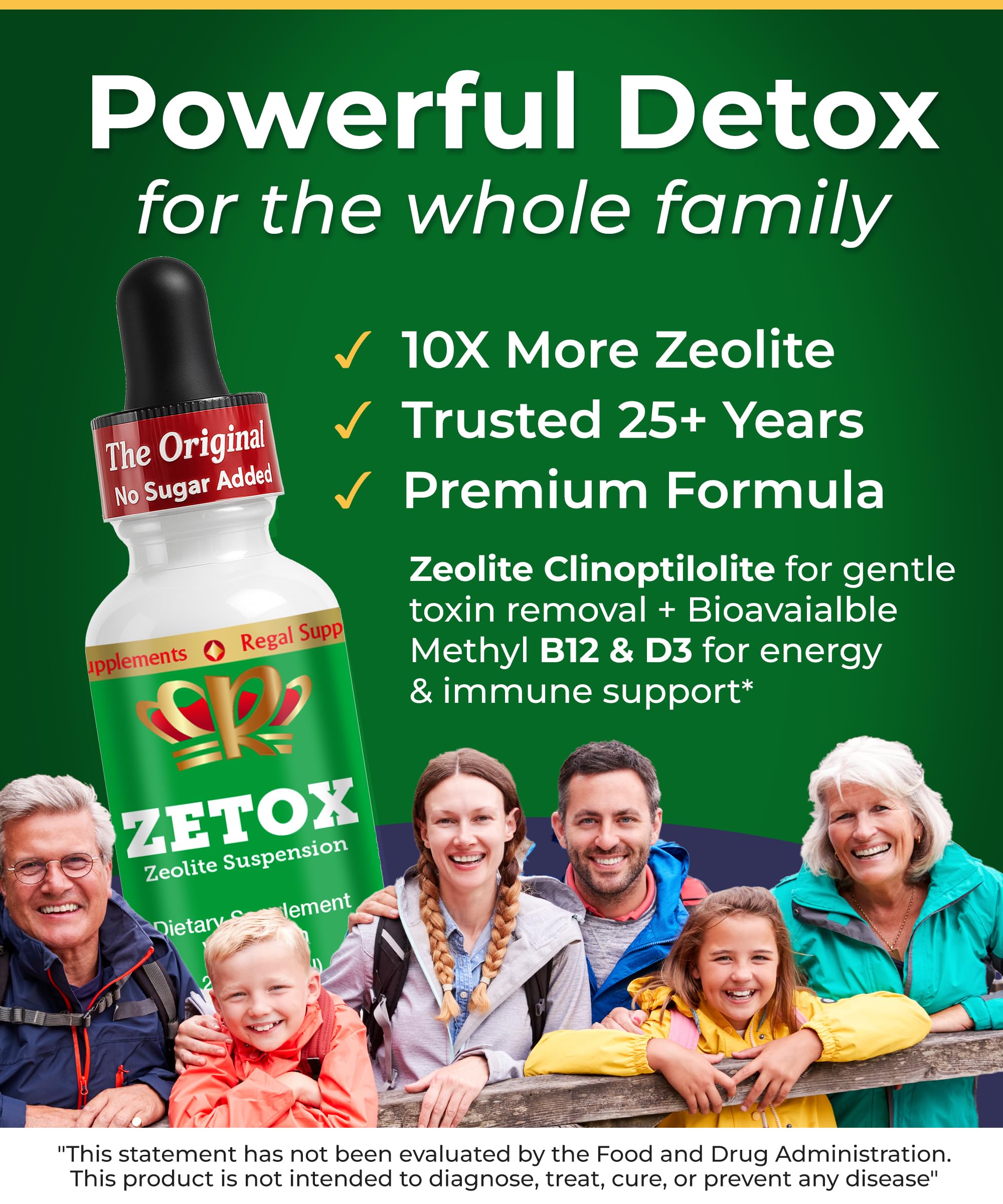 Zeo Health ZETOX – pipette-doseur, dosage simple pour routine quotidienne.