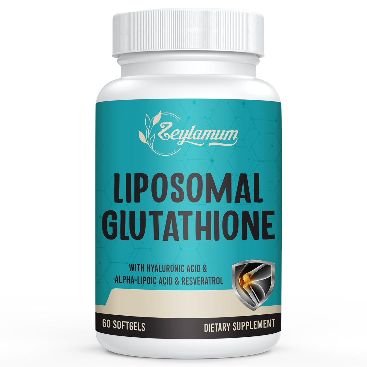 Zeylamum bouteille glutathion liposomale 2400mg pour routine antioxydante