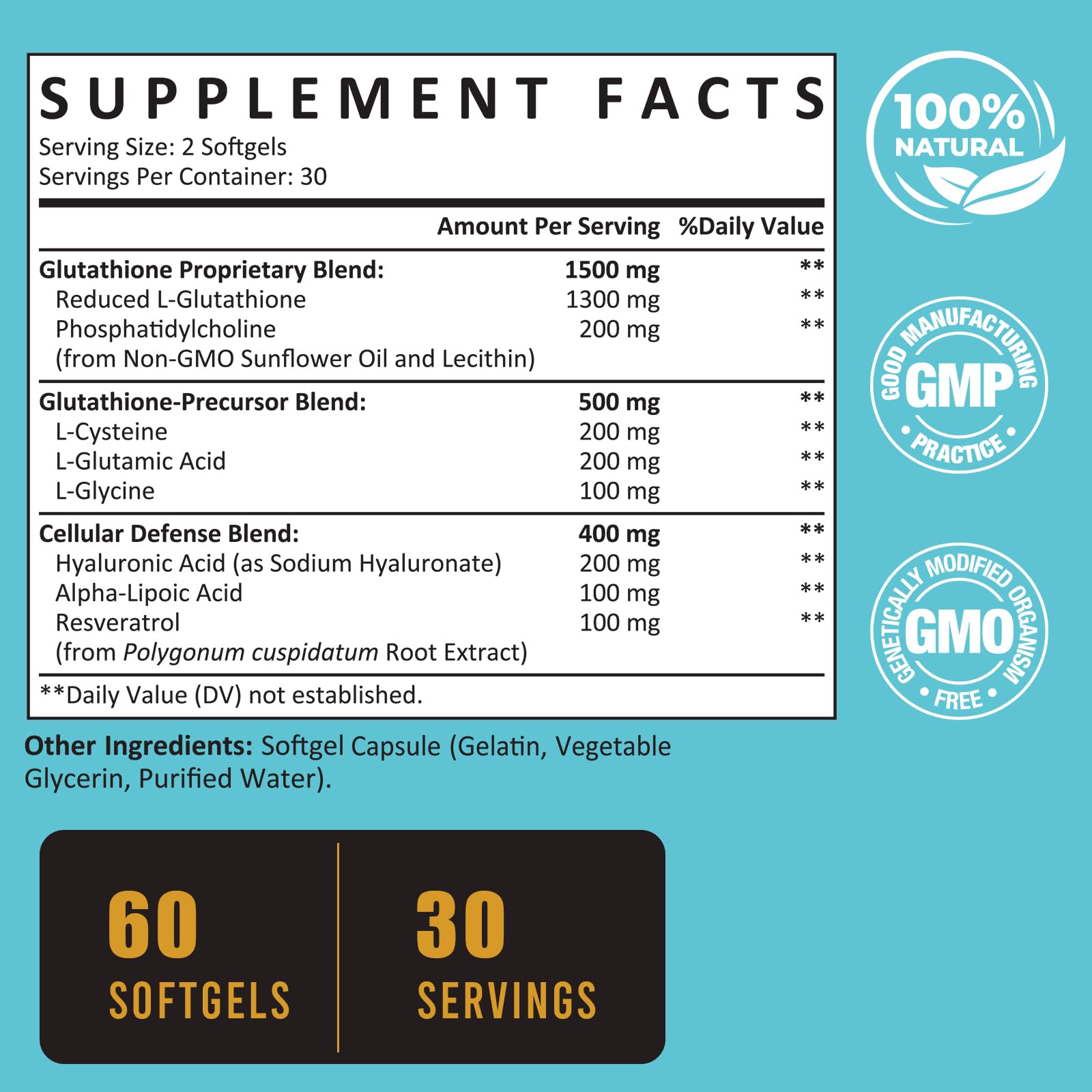 Gélules molles liposomales Zeylamum, démontrant l'encapsulation pour meilleure absorption.
