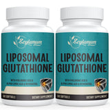 Zeylamum glutathion liposomal dans sa bouteille, gélules molles faciles à prendre.
