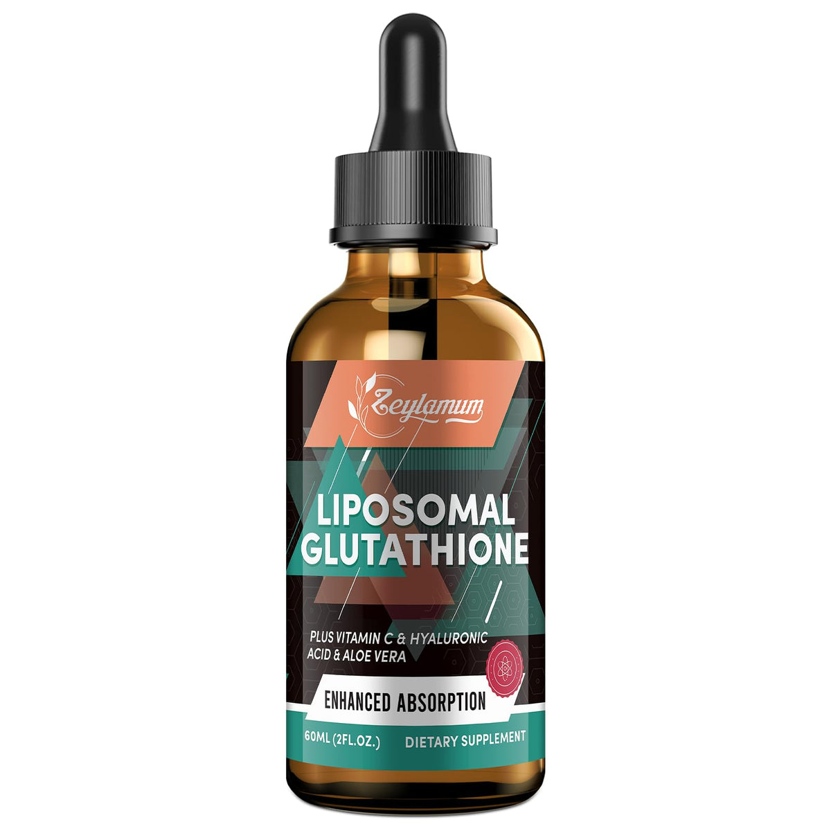Gouttes liposomales Zeylamum dans flacon, absorption rapide.