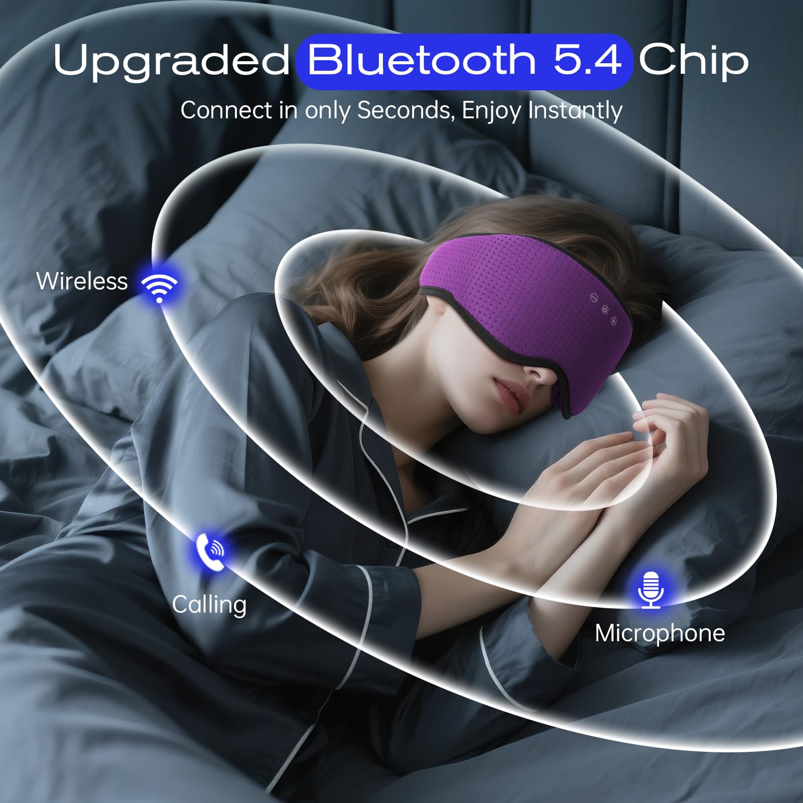 ZHENYEMEI connexion Bluetooth 5-4 rapide et stable avec vos appareils.