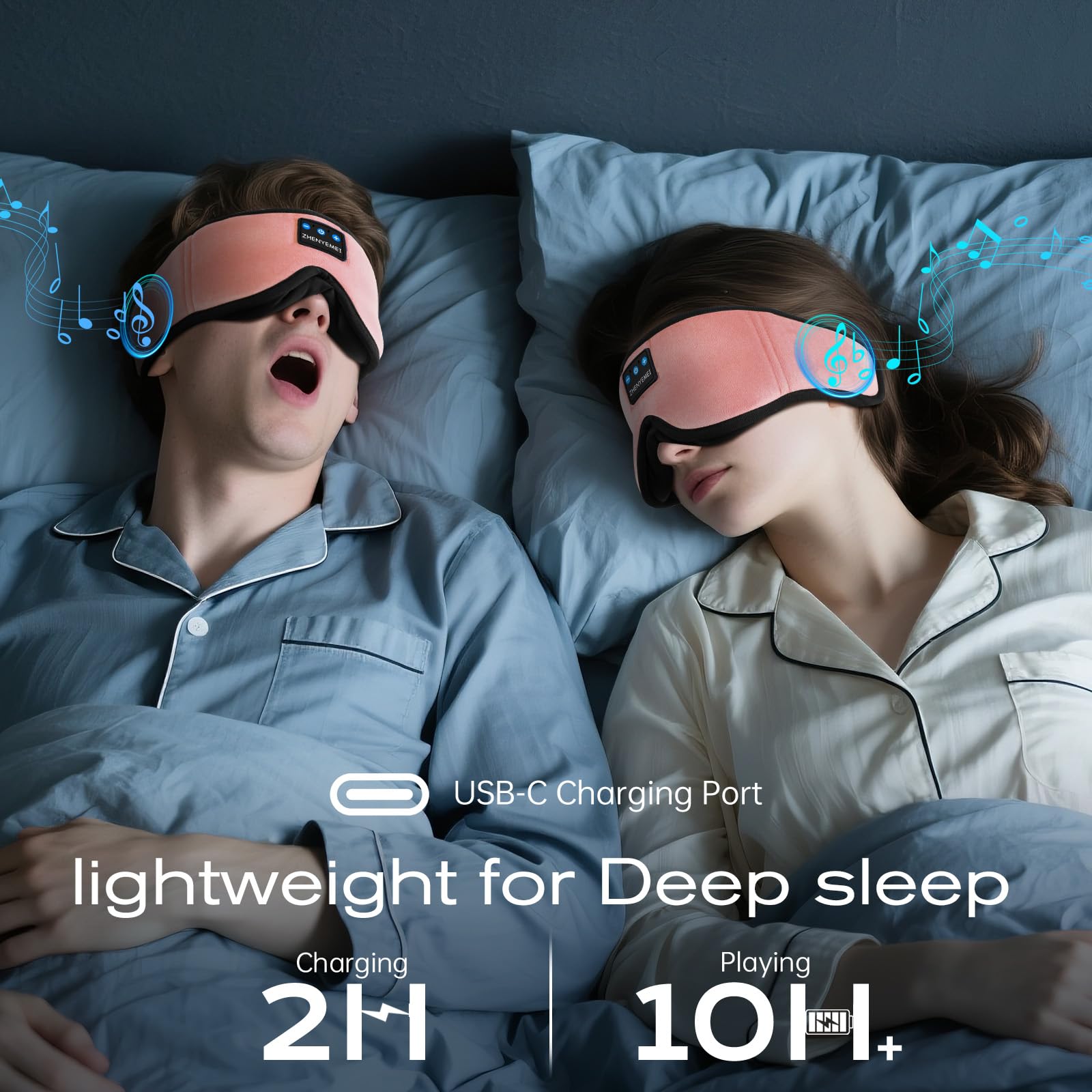 ZHENYEMEI masque compact et léger, parfait pour voyager