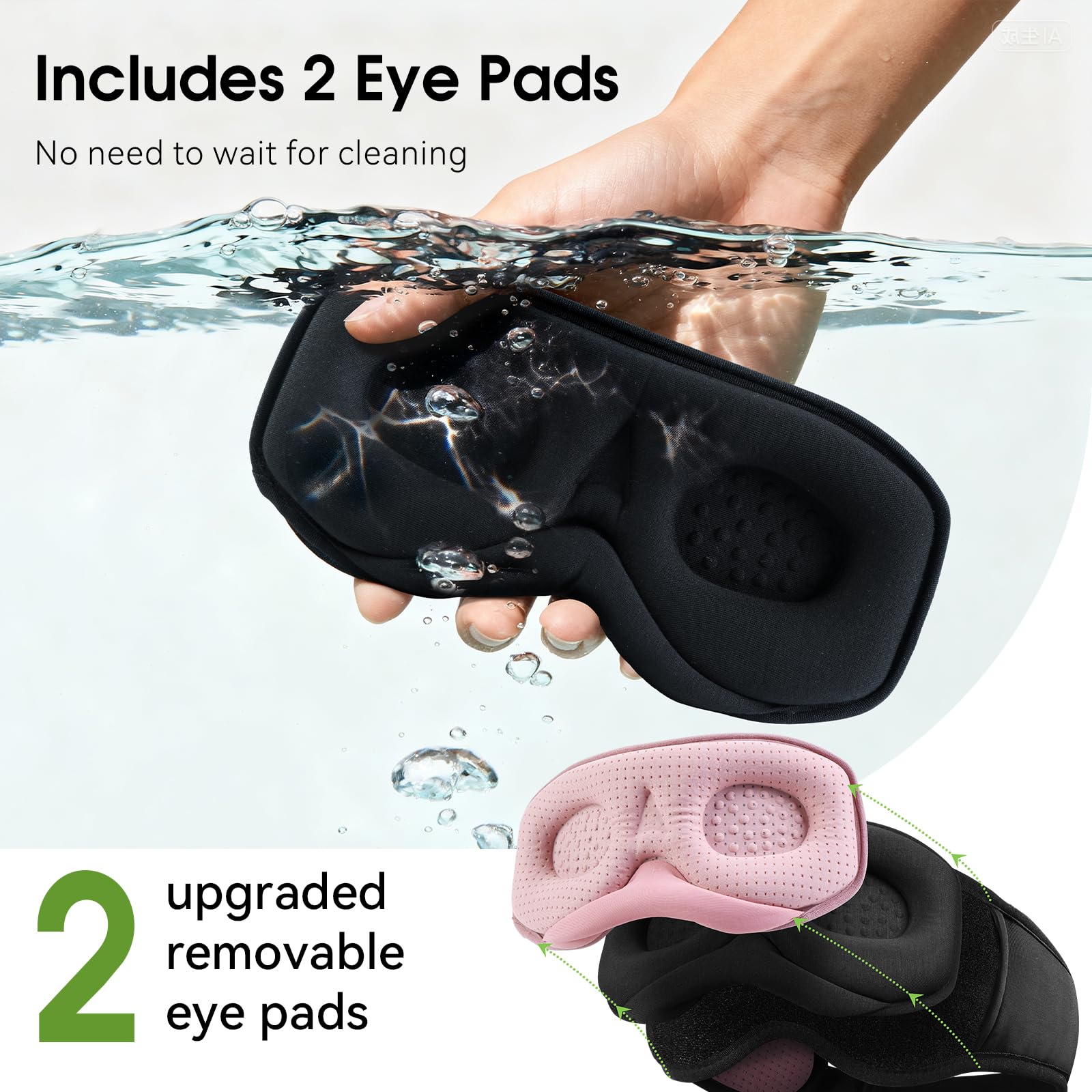 ZHENYEMEI cups 3D amovibles rose pour lavage facile et confort personnalisé.